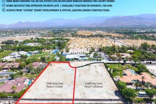 Land, 72690 Vista Court, Rancho Mirage, CA  Rancho Mirage, CA 92270