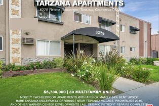 Residential Income, 6225 Reseda Blvd, Tarzana, CA  Tarzana, CA 91335