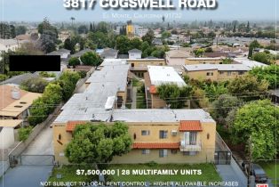 Residential Income, 3817   Cogswell Rd, El Monte, CA  El Monte, CA 91732