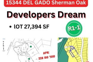 Land, 15344 Del Gado Dr, Sherman Oaks, CA  Sherman Oaks, CA 91403