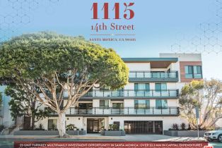 Residential Income, 1115 14th St, Santa Monica, CA  Santa Monica, CA 90403