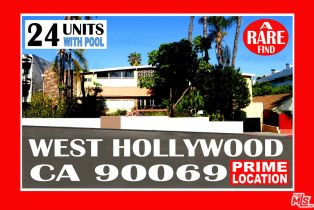 Residential Income, 928 N San Vicente Blvd, West Hollywood , CA  West Hollywood , CA 90069