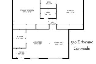 Condominium, 530 E ave, Coronado, CA 92118 - 4