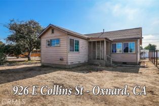 Single Family Residence, 926  E Collins ST, Oxnard, CA  Oxnard, CA 93036